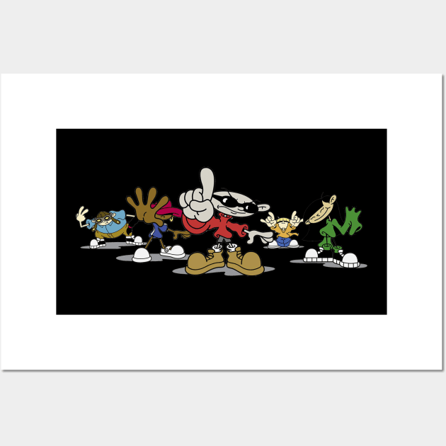 Codename: Kids Next Door - Cartoon Network Wall Art by Bystanders